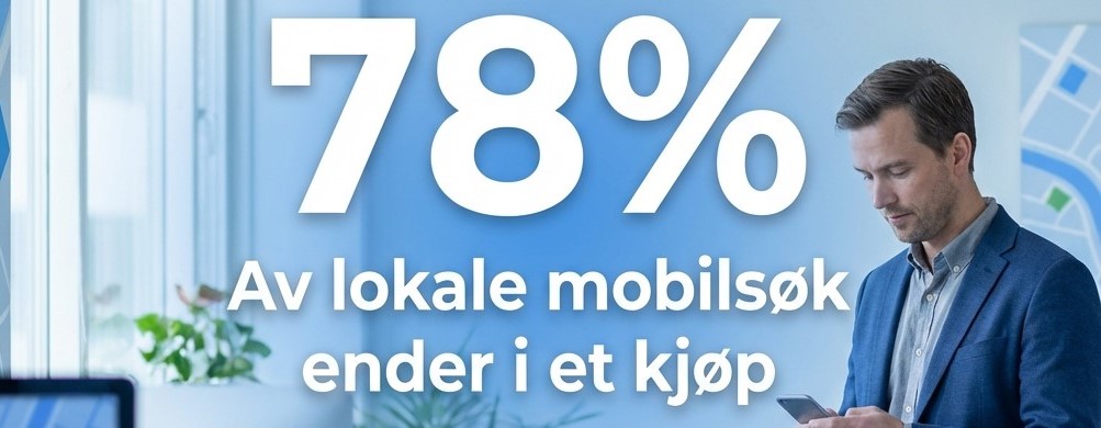 Lokale Søk Fører til Kjøp: Statistikk fra Think with Google